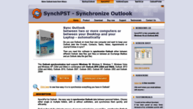 What Synchpst.com website looked like in 2020 (3 years ago)