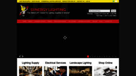 What Synergylightingusa.com website looked like in 2020 (3 years ago)