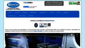 What Syncro-piemonte.it website looked like in 2020 (3 years ago)