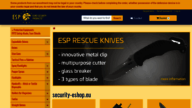 What Security-eshop.eu website looked like in 2020 (3 years ago)