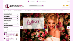 What Spolecenskesaty.cz website looked like in 2020 (3 years ago)