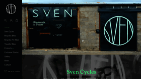 What Svencycles.com website looked like in 2020 (3 years ago)