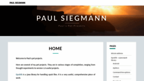 What Siegmann.nl website looked like in 2020 (3 years ago)