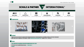 What Schulz-partner-international.de website looked like in 2020 (3 years ago)