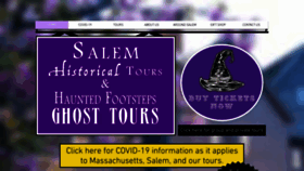 What Salemhistoricaltours.com website looked like in 2020 (3 years ago)