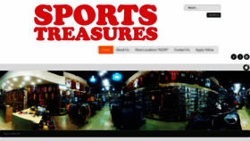 What Sports-treasures.com website looked like in 2020 (3 years ago)