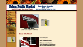 What Salempublicmarket.com website looked like in 2020 (3 years ago)