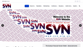What Svn.org.uk website looked like in 2020 (3 years ago)