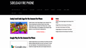 What Sideloadfirephone.com website looked like in 2020 (3 years ago)