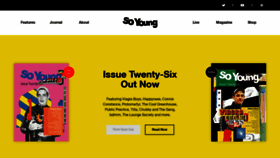 What Soyoungmagazine.com website looked like in 2020 (3 years ago)