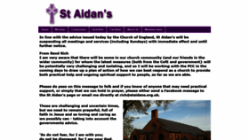 What Staidans.org.uk website looked like in 2020 (3 years ago)
