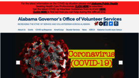 What Servealabama.gov website looked like in 2020 (3 years ago)