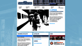 What Soundstation.be website looked like in 2020 (3 years ago)