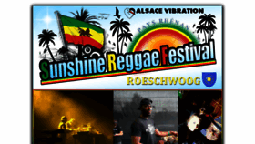What Sunshinereggaefestival.com website looked like in 2020 (3 years ago)