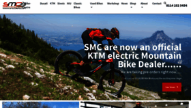 What Smcbikes.com website looked like in 2020 (3 years ago)