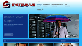 What Systemhaus.saarland website looked like in 2020 (3 years ago)