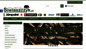 What Siwiaszczyk.pl website looked like in 2020 (3 years ago)
