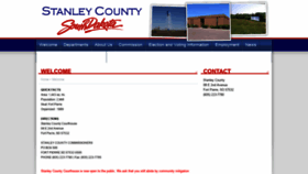 What Stanleycounty.org website looked like in 2020 (3 years ago)