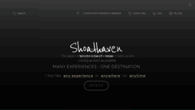 What Shoalhaven.com.au website looked like in 2020 (3 years ago)
