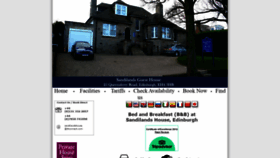 What Sandilandshouse.co.uk website looked like in 2020 (3 years ago)