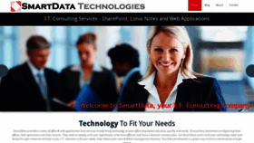 What Smartdata.com website looked like in 2020 (3 years ago)