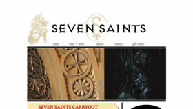 What Sevensaintsbar.com website looked like in 2020 (3 years ago)