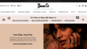 What Shaneco.com website looked like in 2020 (3 years ago)