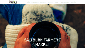 What Saltburnfarmersmarket.com website looked like in 2020 (3 years ago)