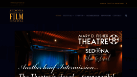 What Sedonafilmfestival.com website looked like in 2020 (3 years ago)