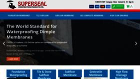 What Superseal.ca website looked like in 2020 (3 years ago)