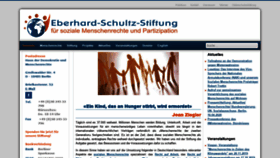 What Sozialemenschenrechtsstiftung.org website looked like in 2020 (3 years ago)