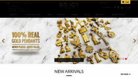 What Soicyjewelry.com website looked like in 2020 (3 years ago)