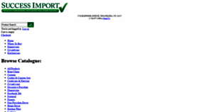 What Successimport.com website looked like in 2020 (3 years ago)