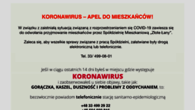 What Sm-zlotelany.pl website looked like in 2020 (3 years ago)