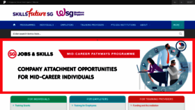 What Ssg.gov.sg website looked like in 2020 (3 years ago)