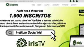 What Socialiris.org website looked like in 2020 (3 years ago)