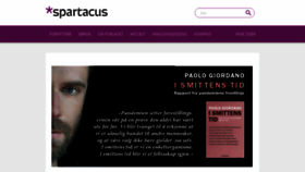 What Spartacus.no website looked like in 2020 (3 years ago)