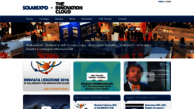 What Solarexpo.com website looked like in 2020 (3 years ago)