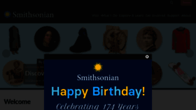 What Smithsonian.org website looked like in 2020 (3 years ago)