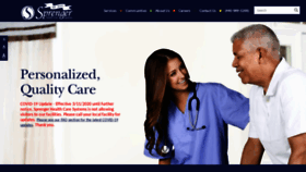 What Sprengerhealthcare.com website looked like in 2020 (3 years ago)