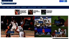 What Sportsstatsme.net website looked like in 2020 (3 years ago)