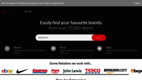 What Shopping.uk website looked like in 2020 (6 years ago)