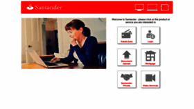 What Santandernow.co.uk website looked like in 2020 (3 years ago)