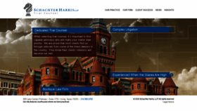 What Schachterharris.com website looked like in 2020 (3 years ago)