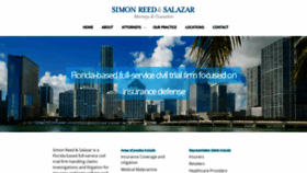 What Simonreedlaw.com website looked like in 2020 (3 years ago)
