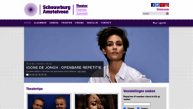What Schouwburgamstelveen.nl website looked like in 2020 (3 years ago)