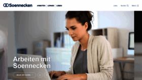 What Soennecken.de website looked like in 2020 (3 years ago)