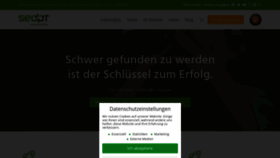 What Seopt.de website looked like in 2020 (3 years ago)