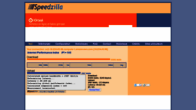 What Speedzilla.net website looked like in 2020 (3 years ago)