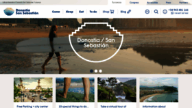 What Sansebastianturismoa.eus website looked like in 2020 (3 years ago)